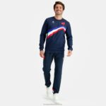 Clothing HVDBF470 Men Le Coq Sportif Sweatshirt Blue - Image 6