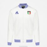 Clothing HVDBF472 Men Le Coq Sportif Zipped Sweatshirt White - Image 2