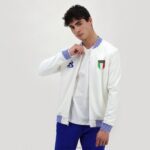 Clothing HVDBF472 Men Le Coq Sportif Zipped Sweatshirt White - Image 5