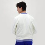 Clothing HVDBF472 Men Le Coq Sportif Zipped Sweatshirt White - Image 6