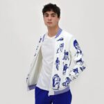 Clothing HVDBF472 Men Le Coq Sportif Zipped Sweatshirt White - Image 7