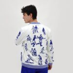 Clothing HVDBF472 Men Le Coq Sportif Zipped Sweatshirt White - Image 8