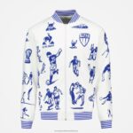 Clothing HVDBF472 Men Le Coq Sportif Zipped Sweatshirt White - Image 9