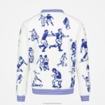 Clothing HVDBF472 Men Le Coq Sportif Zipped Sweatshirt White - Image 10