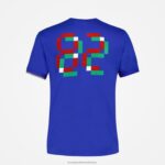 Clothing HVDBF473 Men Le Coq Sportif T-Shirt Blue - Image 3
