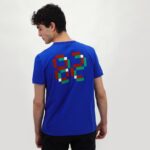 Clothing HVDBF473 Men Le Coq Sportif T-Shirt Blue - Image 6