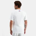 Clothing HVDBF476 Men Le Coq Sportif Jersey White - Image 4