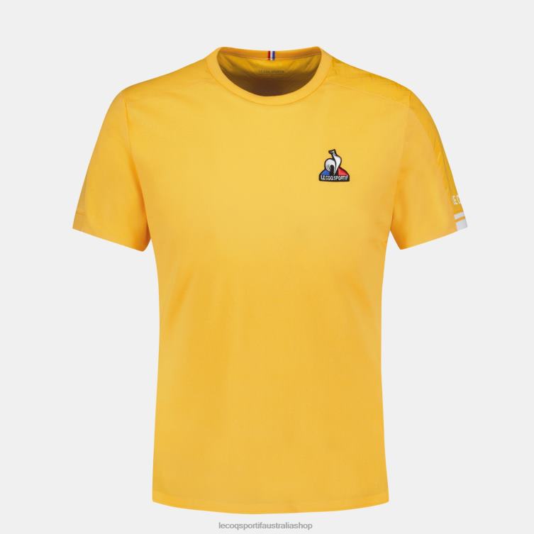 Clothing HVDBF478 Men Le Coq Sportif T-Shirt Orange - Image 2