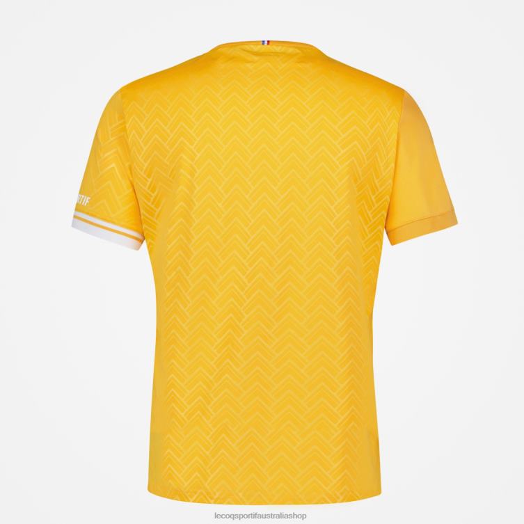 Clothing HVDBF478 Men Le Coq Sportif T-Shirt Orange - Image 3