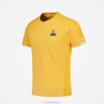 Clothing HVDBF478 Men Le Coq Sportif T-Shirt Orange - Image 6