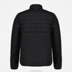 Clothing HVDBF481 Men Le Coq Sportif Down Jacket Black - Image 2
