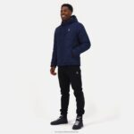 Clothing HVDBF482 Men Le Coq Sportif Jacket Blue - Image 4