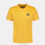 Clothing HVDBF483 Men Le Coq Sportif T-Shirt Orange - Image 2