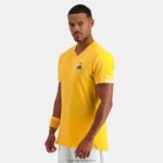 Clothing HVDBF483 Men Le Coq Sportif T-Shirt Orange