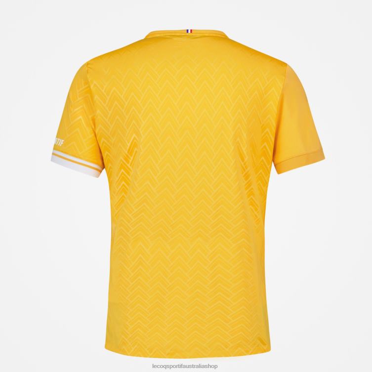 Clothing HVDBF483 Men Le Coq Sportif T-Shirt Orange - Image 3