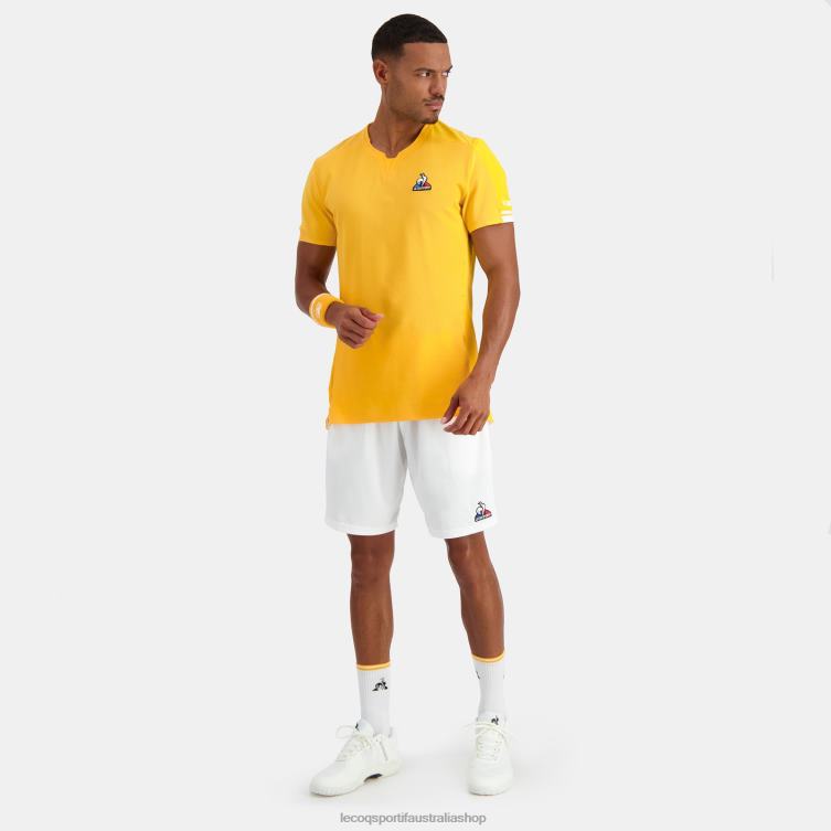 Clothing HVDBF483 Men Le Coq Sportif T-Shirt Orange - Image 5