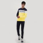 Clothing HVDBF484 Men Le Coq Sportif Sweatshirt Blue - Image 4