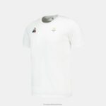 Clothing HVDBF486 Men Le Coq Sportif T-Shirt White - Image 3