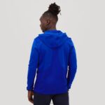 Clothing HVDBF491 Men Le Coq Sportif Hooded Sweatshirt Blue - Image 6