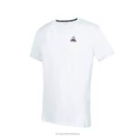 Clothing HVDBF492 Men Le Coq Sportif T-Shirt White - Image 5