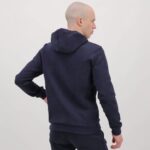 Clothing HVDBF494 Men Le Coq Sportif Hooded Sweatshirt Blue - Image 5