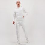 Clothing HVDBF495 Men Le Coq Sportif Hooded Sweatshirt White - Image 9