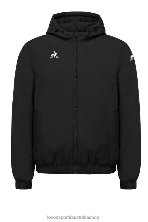 clothing_hvdbf496_men_le_coq_sportif_bomber_black.jpg Clothing HVDBF496 Men Le Coq Sportif Bomber Black - Image 1