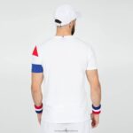 Clothing HVDBF497 Men Le Coq Sportif T-Shirt White - Image 3