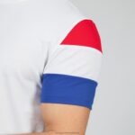 Clothing HVDBF497 Men Le Coq Sportif T-Shirt White - Image 5