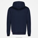 Clothing HVDBF4 Men Le Coq Sportif Hooded Sweatshirt Blue - Image 3