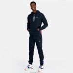Clothing HVDBF4 Men Le Coq Sportif Hooded Sweatshirt Blue - Image 6