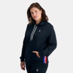 Clothing HVDBF4 Men Le Coq Sportif Hooded Sweatshirt Blue - Image 7
