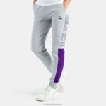 Clothing HVDBF500 Men Le Coq Sportif Trousers Grey - Image 6