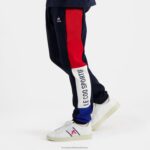 Clothing HVDBF503 Men Le Coq Sportif Trousers Blue