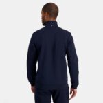 Clothing HVDBF50 Men Le Coq Sportif Zipped Sweatshirt Blue - Image 4