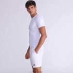 Clothing HVDBF514 Men Le Coq Sportif Shorts White - Image 5
