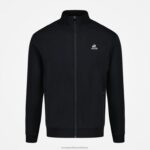 Clothing HVDBF51 Men Le Coq Sportif Zipped Sweatshirt Black - Image 2