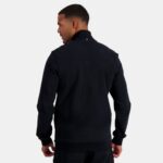 Clothing HVDBF51 Men Le Coq Sportif Zipped Sweatshirt Black - Image 4