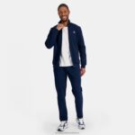 Clothing HVDBF52 Men Le Coq Sportif Zipped Sweatshirt Blue - Image 5