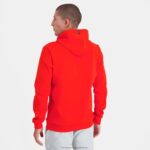Clothing HVDBF53 Men Le Coq Sportif Hooded Sweatshirt Red - Image 4