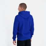 Clothing HVDBF54 Men Le Coq Sportif Hooded Sweatshirt With Zip Blue - Image 4