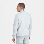 Clothing HVDBF57 Men Le Coq Sportif Zipped Sweatshirt Grey - Image 4