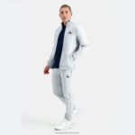Clothing HVDBF57 Men Le Coq Sportif Zipped Sweatshirt Grey - Image 5