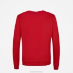Clothing HVDBF595 Women Le Coq Sportif Sweatshirt Red - Image 3