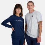 Clothing HVDBF597 Women Le Coq Sportif Sweatshirt Blue - Image 7