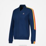 Clothing HVDBF599 Women Le Coq Sportif Sweatshirt Blue - Image 6