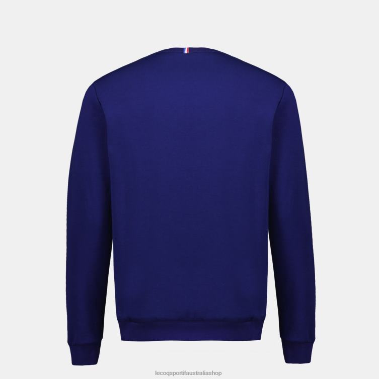 Clothing HVDBF5 Men Le Coq Sportif Sweatshirt - Xv De France Blue - Image 3