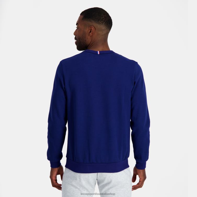 Clothing HVDBF5 Men Le Coq Sportif Sweatshirt - Xv De France Blue - Image 4