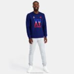 Clothing HVDBF5 Men Le Coq Sportif Sweatshirt - Xv De France Blue - Image 5