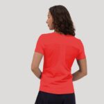 Clothing HVDBF600 Women Le Coq Sportif T-Shirt Red - Image 6